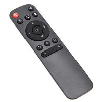 Télécommande TV IR RF noire à 15 boutons, télécommande infrarouge pour décodeur, compatible avec le projecteur HY320 Hy300