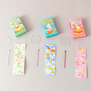 DIY Guka Sticker <b>Blind</b> Box Cartoon Pendant Stickers For Girls Journaling Gift 5-7 Years Age Range Paper Material - Product Image 1