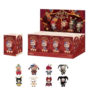 Offre Spéciale POPMART Série Why Serious Boîte Mystère Pendentif Mignon Décoration Tendance Poupée en Peluche Jouet Visage Vinyle Boîte Surprise 12+ Unisexe - Product Image 1
