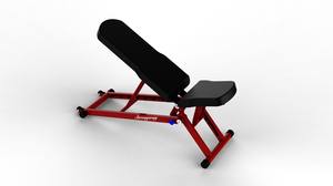 מסחרי כושר ציוד מלון כושר מועדון מכונה ספסל חזרה הארכת 45 תואר בגב תחתון תוספות תרגיל ספסל - Product Image 3