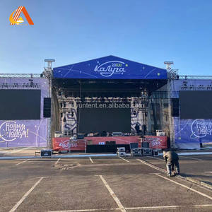 Concierto al aire libre DJ Square Truss Iluminación de escenario de aluminio Sistema de aleación de techo Entretenimiento deportivo Spigot Display Event Frame Pallet - Product Image 4