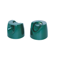 Tapas de PVC para tuberías, tapas redondas roscadas hembra antipolvo de 100 ml, reutilizables y a prueba de fugas para latas y botellas de vino