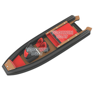 Embarcación Náutica de 1060 cm con Casco en V Profunda, Espacio para Tomar el Sol y Costillas de Aluminio - Product Image 5