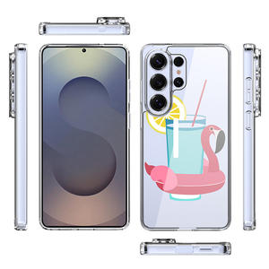 Le plus récent étui en TPU acrylique coloré de mode dans les sacs et étuis de téléphone portable pour <span class=keywords><strong>Samsung</strong></span> Galaxy S26 étui de téléphone à impression ultra personnalisée - Product Image 2