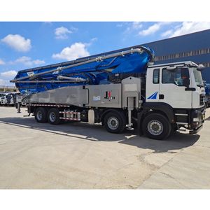 JIUHE Factory High Efficiency Good Concrete Quality Core <b>Engine</b> Construction Machinery 62m Boom Pump Truck Concrete Pump - Product Image 3