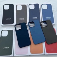 Coque de téléphone en silicone liquide 1:1 pour Apple, compatible avec les modèles magnétiques iPhone 17, 16, 15, 14 Pro Max, 13, 12