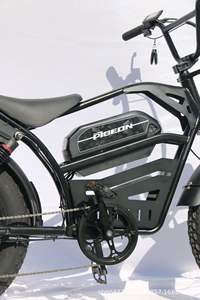 Alta velocidad 1000W 48V 15AH batería de litio marco de acero freno de disco bicicleta de nieve eléctrica híbrida e-bike para adultos todo terreno - Product Image 4