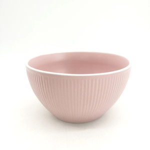 Venta directa de fábrica, platos de cargador de restaurante, vajilla de cerámica para hotel, plato en relieve, plato rosa de cerámica - Product Image 4
