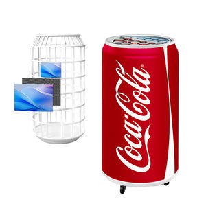 Customized Size Special Bottle Can Shape <strong>LED</strong> <strong>Display</strong> Flexible <strong>LED</strong> Screen Digital Signage Beverage Can Shape <strong>LED</strong> <strong>Display</strong> - Product Image 1