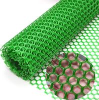 Maille en plastique extrudé HDPE durable de qualité supérieure, maille en plastique pour poulets de 20*20 mm pour la volaille