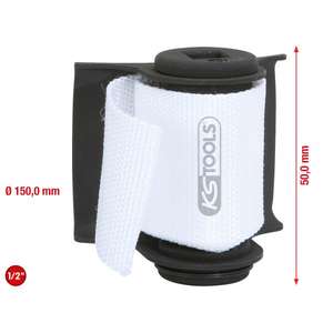 KS TOOLS-455,0055 1/2 ''Llave de correa de filtro, 150mm - EAN 4042146239360 VEHÍCULOS PESADOS - Product Image 1