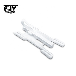 Wave <strong>Curtain</strong> Accessories Butterfly <strong>Hook</strong> POM Material <strong>Curtain</strong> <strong>Hooks</strong> <strong>with</strong> Durable Adjuster-White - Product Image 2