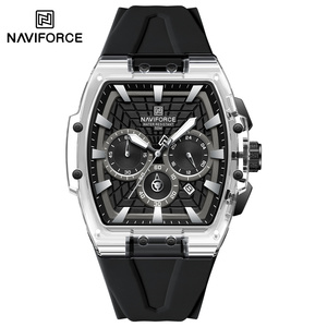 NAVIFORCE 6113 <span class=keywords><strong>Montre</strong></span> Chronographe Homme de Haute Qualité du Fabricant – Montres Sportives à Marque Privée Actuelles Étanche 5 ATM - Product Image 1