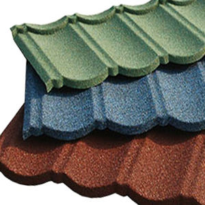 Carreaux de toit en métal revêtu, plaques en pierre, 0.4mm d'épaisseur, prix kerala, 2 pièces - Product Image 1