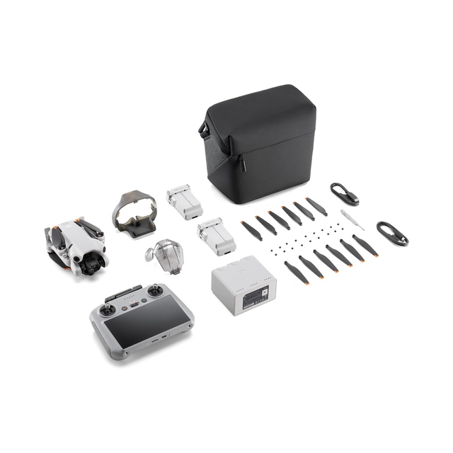 Hot Sale for Mini 4 Pro Fly More Combo Plus With RC Remote Controller and Three Batteries Mini Aerial Camera Drones
