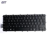 لوحة مفاتيح لابتوب Sunrex لجهاز DELL Inspiron 13 7368 7370 7373 7375 7378 باللون الأسود 0H4XRJ BR