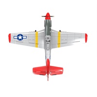 VOLANTEXRC 76801R Planeur RC 2.4GHz 4CH EPO Cessna P51 Mustang, kit d'avion télécommandé pour débutants