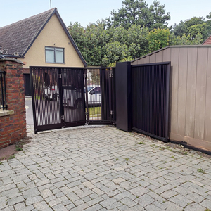 Jhr Phật sơn thép chuyển cổng bên ngoài uốn cong cổng tự động đường lái xe gấp đường cong góc cổng - Product Image 4