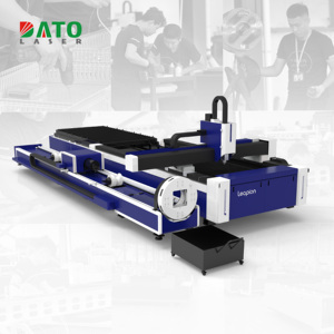 Yüksek Hassasiyetli 3000w Kombine Metal Levha Boru Lazer Kesici 1530 Lazer Plaka Kesme Makinesi - Product Image 1
