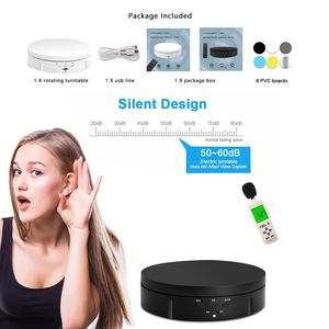 Plataforma Giratoria de 14.6cm para Exhibición, Espejo Giratorio de 360° para Fotografía, Video, y Estudio Fotográfico - Product Image 5