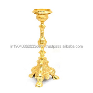 Bougeoir de table en métal de haute qualité de luxe pour la maison et l'hôtel bougeoir décoratif en métal décoration de la maison conception unique - Product Image 4