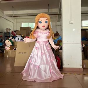 Bambole in <span class=keywords><strong>Costume</strong></span> da cartone animato-statuette congelate oggetti <span class=keywords><strong>di</strong></span> scena e abiti per bambole Elsa e Anna principessa costumi Anime - Product Image 3