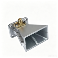 Antenne à cornet sur mesure pour la traitement des ondes millimétriques, antenne à cornet pour ondes millimétriques, antenne 18-401 GHz