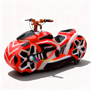 Motocicleta de Juguete Eléctrica de Fibra de Vidrio para Interiores/Exteriores, para Centros Comerciales y Parques Infantiles - Product Image 6