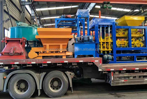 Máy làm gạch thủy lực lớn bê tông xi măng khối rỗng máy làm hoàn toàn tự động - Product Image 3