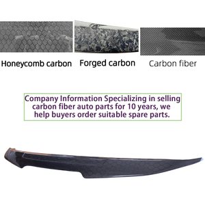 สปอยเลอร์หลังคาร์บอนไฟเบอร์ทรงรังผึ้งแบบ PSM สำหรับรถซีรีย์ 3 F30/M3 F80 รุ่นซีดาน ปี 2011-2019 - Product Image 4