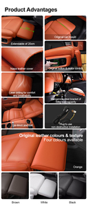 Siège de voiture de luxe TELISE avec repose-jambes, support électrique réglable, sièges intelligents de luxe avec dossier électrique, repose-jambes électrique pour Li Auto L8 - Product Image 3