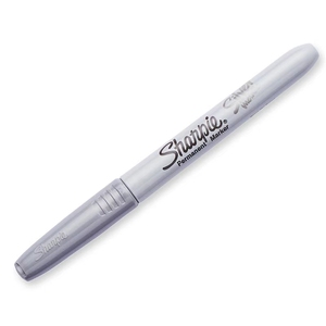 Pennarello indelebile Sharpie nero, blu, rosso con <span class=keywords><strong>punta</strong></span> <span class=keywords><strong>fine</strong></span> per plastica, metallo, legno e altro ancora - Product Image 4