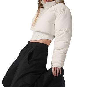 Manteaux d'hiver légers réversibles pour femmes sur mesure, coupe-vent, doudounes matelassées à capuche, style boxy - Product Image 5