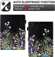 Étui pour tablette en cuir PU personnalisé avec protection pour iPad Air 3 10,5/12,9 pouces 2017/2019, housse folio rotative à 360° et support pour stylet