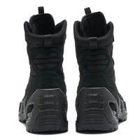 Bottes tactiques imperméables en daim de vache pour hommes, antidérapantes, respirantes, pour la randonnée, le trekking et le camping (vente en gros)