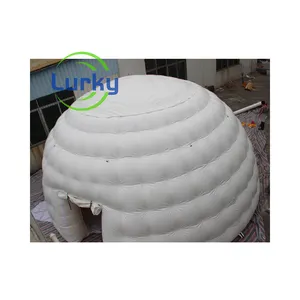 Outdoor Veranstaltungen aufblasbare Kuppel für Ausstellung Sunway Air Dome Werbung aufblasbares Marquis-Luftversiegelungszelt zu verkaufen