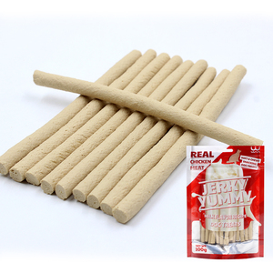 Tiras carnosas de pollo real para perros y gatos, bocadillo de alta proteína, palitos masticables para perros y gatos, golosinas naturales saludables para mascotas, OEM - Product Image 5