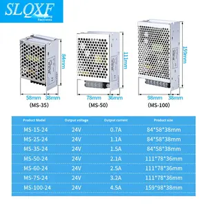Chongliang elektronik MS-15-24 220V AC 12V DC Beralih catu daya 1,<span class=keywords><strong>5</strong></span> a Output 86% efisiensi tegangan lebih/kelebihan beban/pendek - Product Image 3