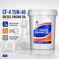 Oli Mesin Diesel SINOPEC Great Wall CF-4 15W40, Pelumas Motor Truk Traktor Tugas Berat 16kg Ember Plastik
