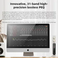 FiiO K19 hi-res Audio bureau DAC casque amplificateur phare double ES9039SPRO HIFI décodeur DSD512 31 bandes PEQ XMOS XU-316 métal