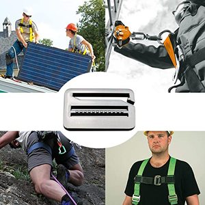 Khóa Kéo Chống Trượt Ba Chiều Bằng Kim Loại Chắc Chắn Khóa Trượt Khóa Tháo Dây Vải Điều Chỉnh Dây Đeo Ba Lô - Product Image 4