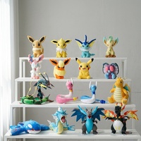 Peluches Pokémon Eevee, animaux en peluche, poupée en peluche de 12 pouces, jouet en peluche doux, vente en gros de peluches d'anime, cadeau de merchandising d'anime