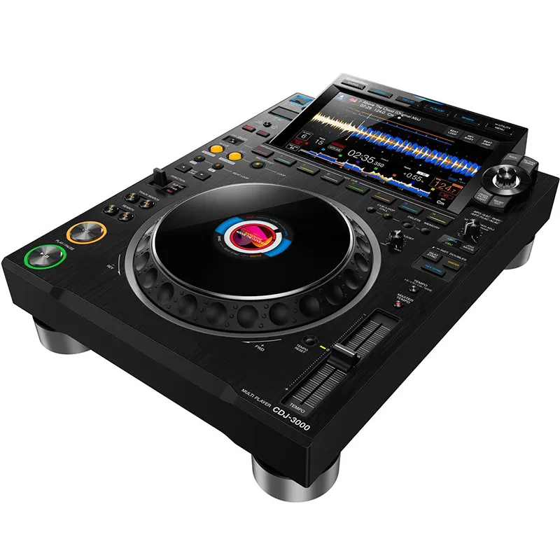 고급 품질 바 DJ 컨트롤러 턴테이블 CDJ-3000 고해상도 프로 DJ 멀티 플레이어