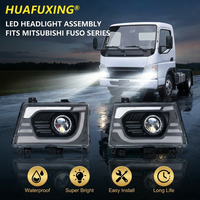 Phare LED pour Mitsubishi Fuso Canter 2005+ Camion Projecteur à lentille unique R MK353636 L MK353635