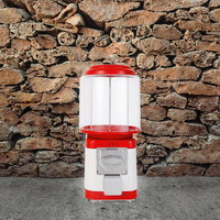 Distributeur de jouets commercial à monnayeur pour capsules de jouets et balles rebondissantes en caoutchouc, grande capacité