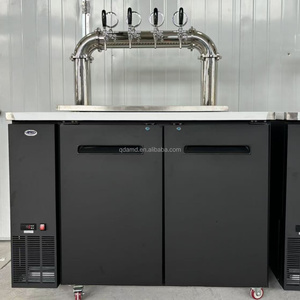 Distributeur de boissons en acier inoxydable pour brassage commercial de kombucha, <span class=keywords><strong>machine</strong></span> <span class=keywords><strong>à</strong></span> <span class=keywords><strong>bière</strong></span> Kegerator de qualité alimentaire, électrique/refroidissement par glace - Product Image 4