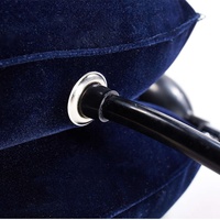 Collier cervical gonflable de haute qualité, approuvé CE, en néoprène léger, pour le soulagement des hernies discales