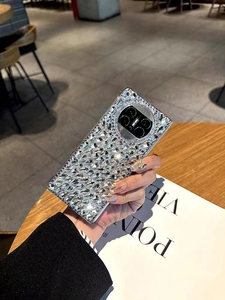 Nouveau luxe 3D Bling étincelle diamant couverture à la main pour <span class=keywords><strong>Huawei</strong></span> <span class=keywords><strong>Mate</strong></span> X2 X3 <span class=keywords><strong>Xs</strong></span> Xs2 X5 pli coque de téléphone - Product Image 4