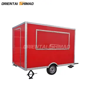 CE Proved Outdoor Home Camping Street Cake Display food concession trailer for sale