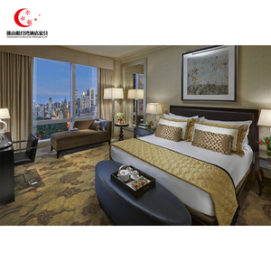 Personalizada de fábrica de 5 estrellas moderno mira estilo precio barato <span class=keywords><strong>hotel</strong></span> muebles de dormitorio conjuntos completos - Product Image 6